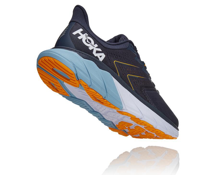 Tenis Corrida Hoka One One Masculino Azul Marinho - Arahi 5 - 083-ODNQUT